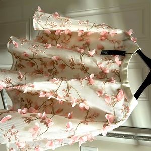 Anne Fontaine Cherry Blossom Poncho